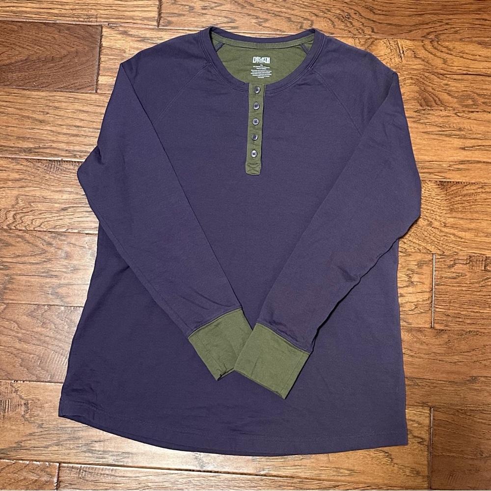 Duluth Trading Co Henley Top XL